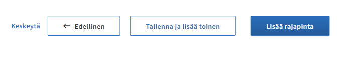 Kun olet valmis, lisää rajapinta.